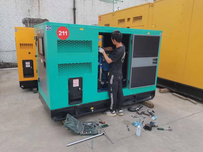 琼海低噪音发电机组出租商家的静音机型