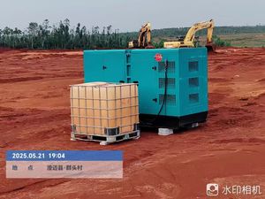 瓊海50KW低噪音發電機組