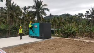 瓊海200KW低噪音發電機組